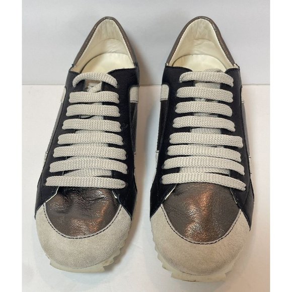 Pedro Garcia Womens Size 36 / US 6 Tricolor Fashion Sneaker Trainer Lace Up - Picture 2 of 10